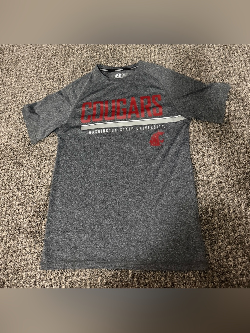 Russell Athletic Washington State University Cougars Shirt Size Small Men’s